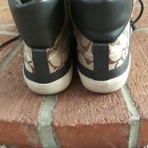 Coach shoes high top